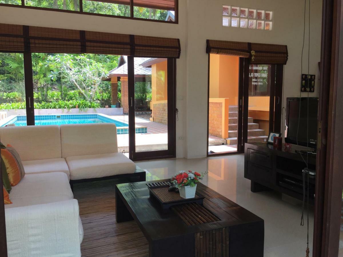 Silent Palm Samui Villa Taling Ngam  Luaran gambar